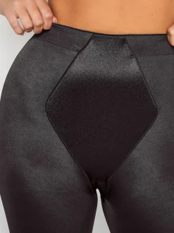 Short taille haute Yours Curve Satin Tummy Control