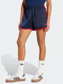 Shorts Adidas Original Sprinter en satin à 3 rayures