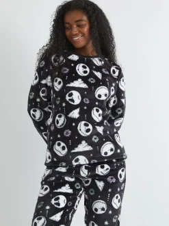 Skinnydip Disney Pyjama en polaire Jack Skellington