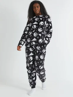 Skinnydip Disney Pyjama en polaire Jack Skellington