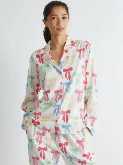 Skinnydip pyjama multicolore à nœud