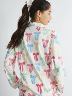 Skinnydip pyjama multicolore à nœud