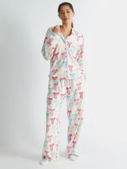 Skinnydip pyjama multicolore à nœud