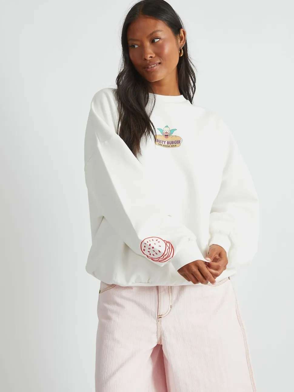 Skinnydip The Simpsons x Krusty Burger Sweat-shirt