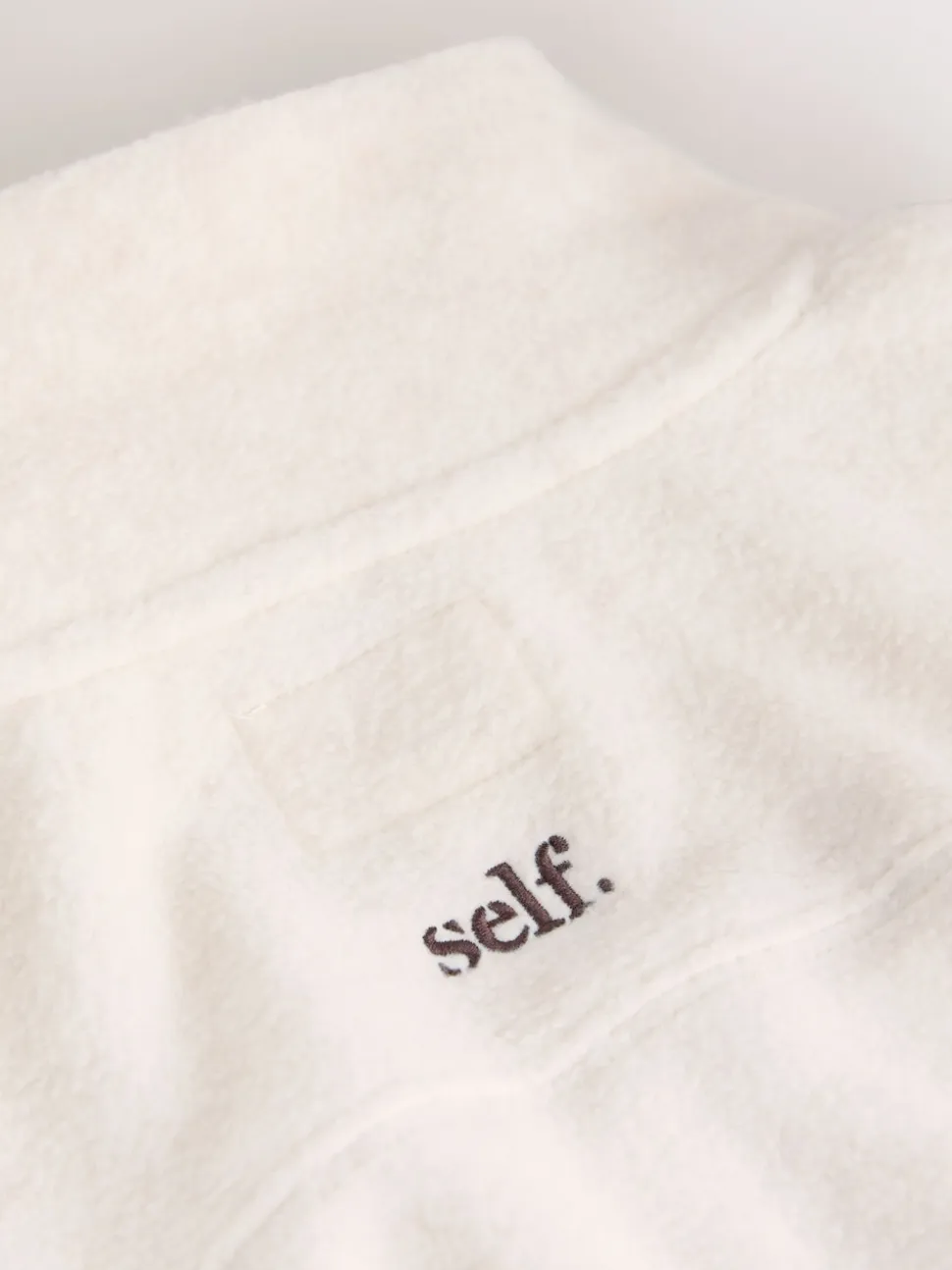 soi-même. Polaire polaire zippée