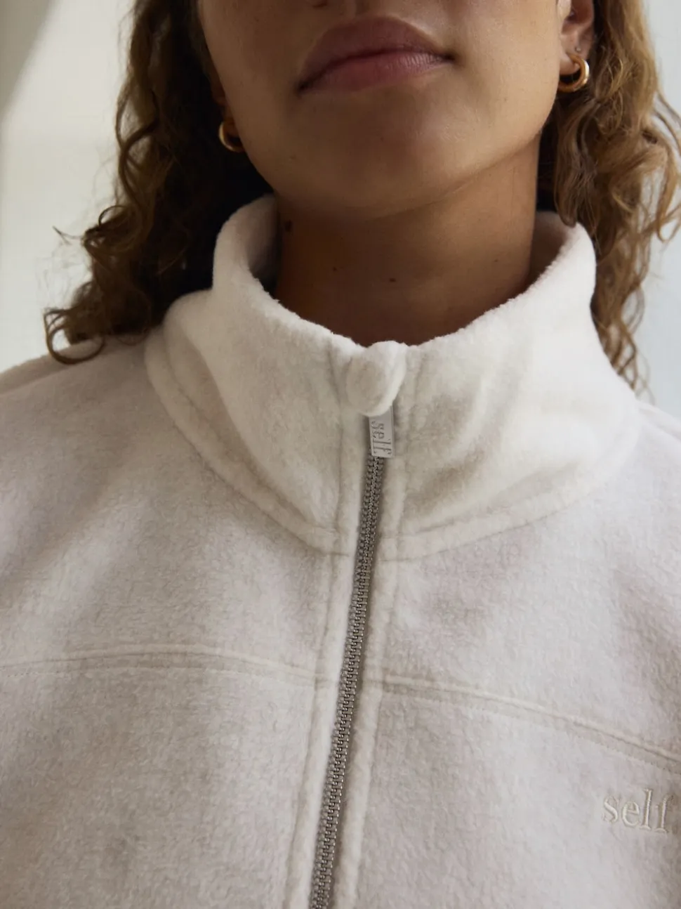 soi-même. Polaire polaire zippée