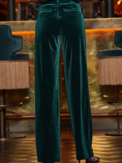 Sosandar Luxe Pantalon ample en velours