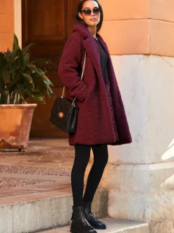 Sosandar Manteau Borg Super Cosy