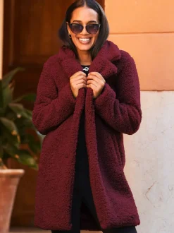 Sosandar Manteau Borg Super Cosy