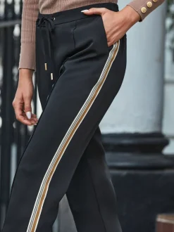 Sosandar Pantalon à jambes fuselées Side Rayure