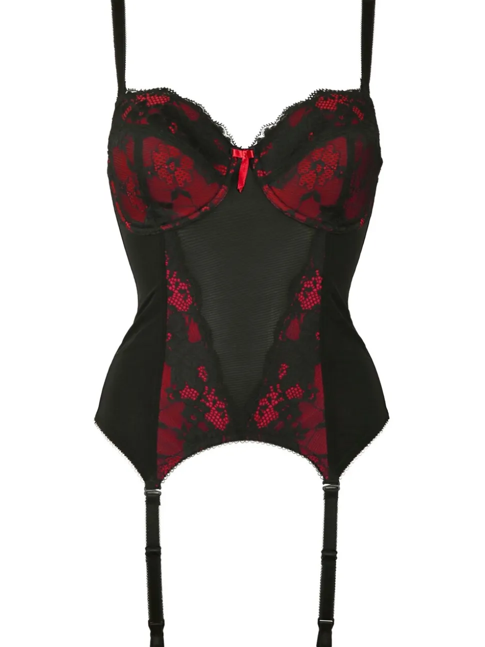 Soutien-gorge basque Pour Moi Amour rembourré sans bretelles à armatures