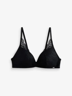 Soutien-gorge push-up rembourré Lipsy Swirl en dentelle sans armatures