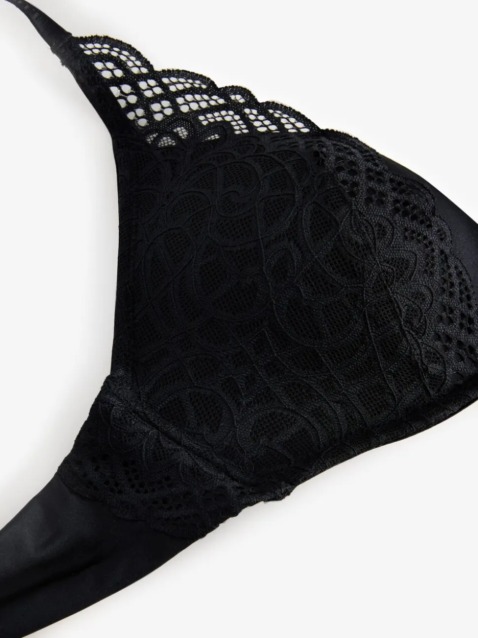 Soutien-gorge push-up rembourré Lipsy Swirl en dentelle sans armatures