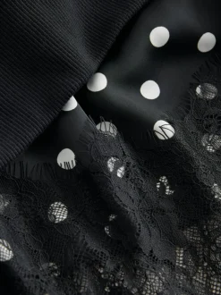 Spot Mono - Sweat-shirt 2en1 avec jupe mi-longue en satin