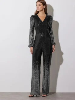 Star by Julien MacDonald Sequin Ombre Combinaison