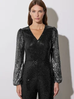 Star by Julien MacDonald Sequin Ombre Combinaison