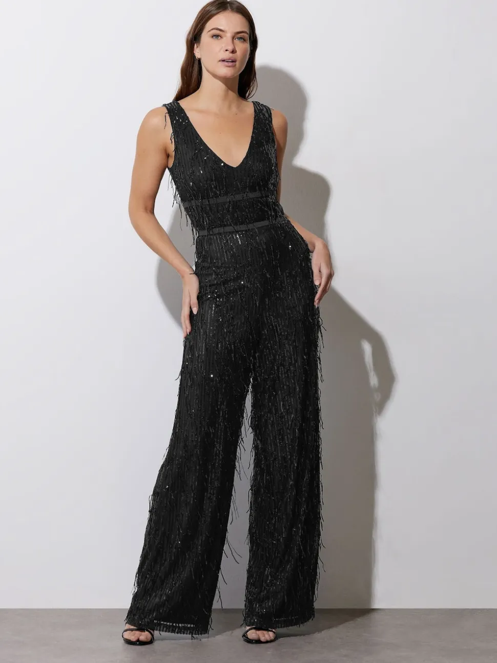 Star by Julien MacDonald Gland Sequin Combinaison
