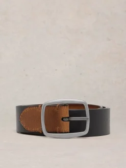 Suede noire - White Stuff ceinture en cuir réversible