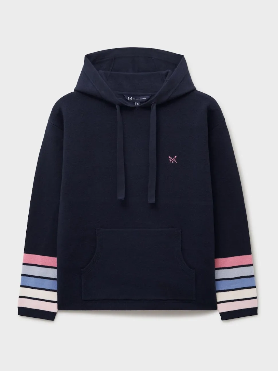 Sweat à capuche Crew Clothing Kiefer rayé