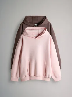 Sweat à capuche The Set 2 Pack décontracté