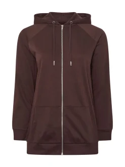 Sweat à capuche Yours Curve zippé
