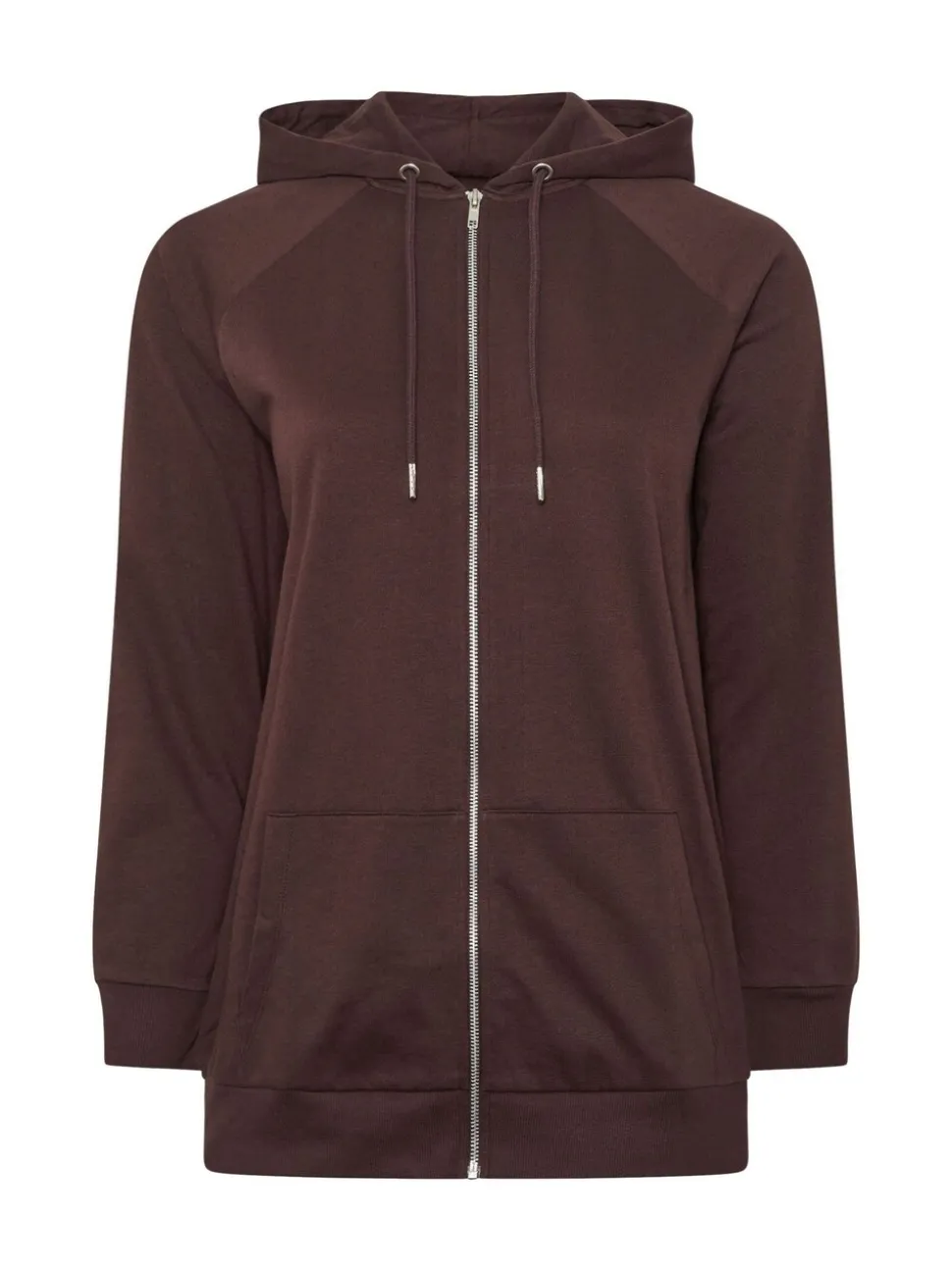 Sweat à capuche Yours Curve zippé