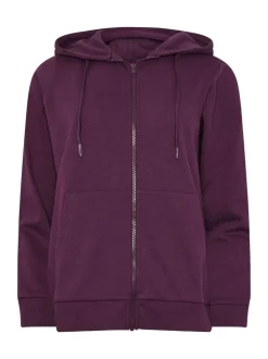 Sweat-shirt à capuche M&Co zippé