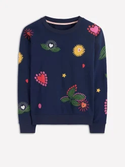 Sweat-shirt brodé Boden Rosa