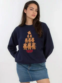Sweat-shirt de Noël Brands In Stranger Things en pain d’épices