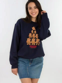 Sweat-shirt de Noël Brands In Stranger Things en pain d’épices