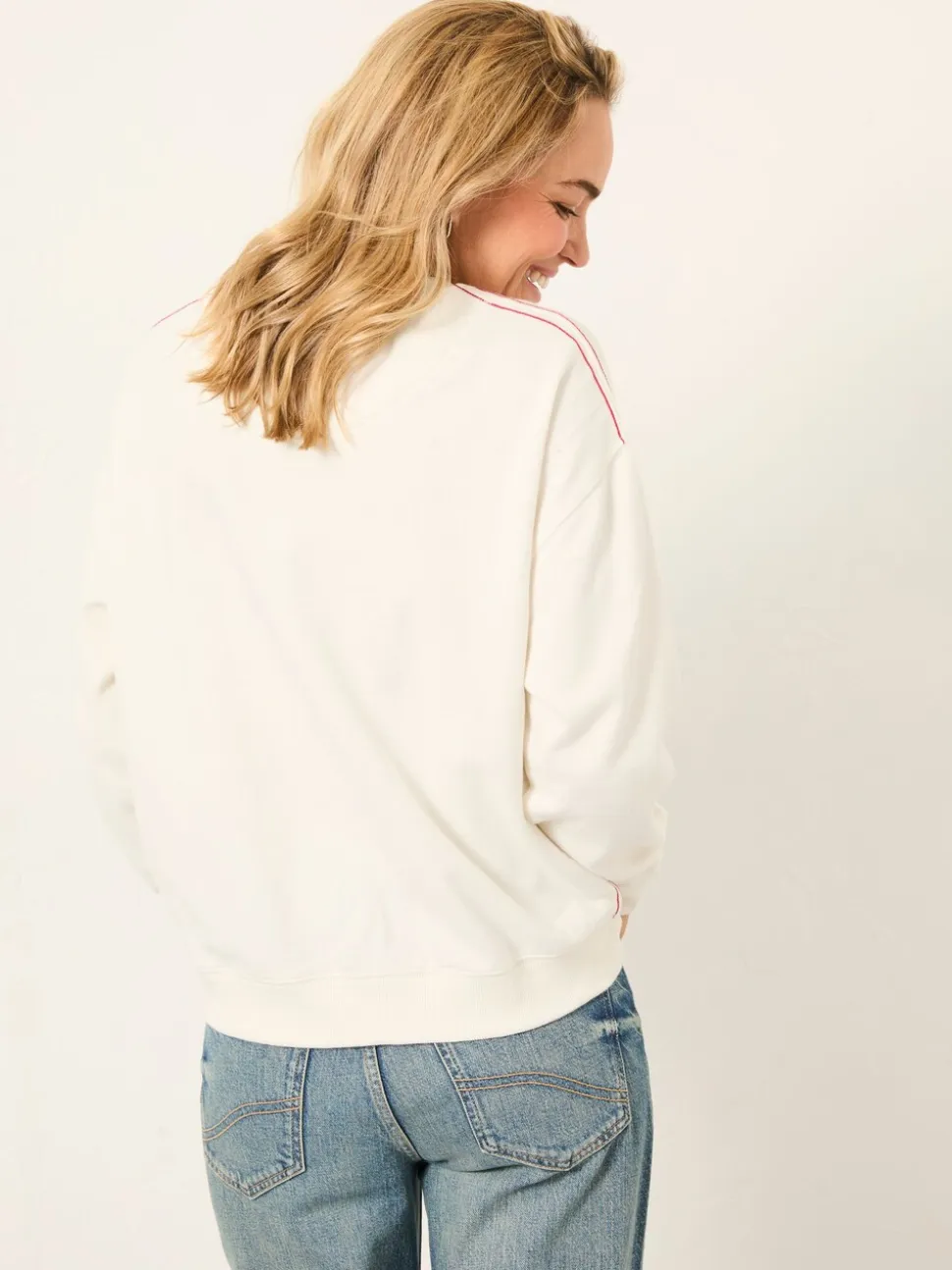 Sweat-shirt FatFace graphique à col rond