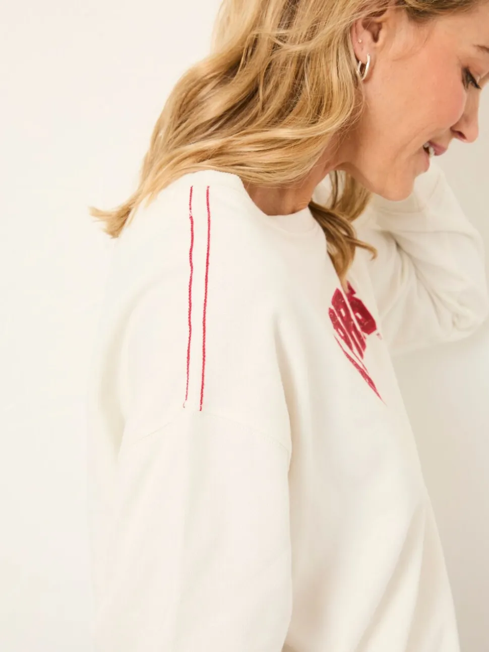Sweat-shirt FatFace graphique à col rond