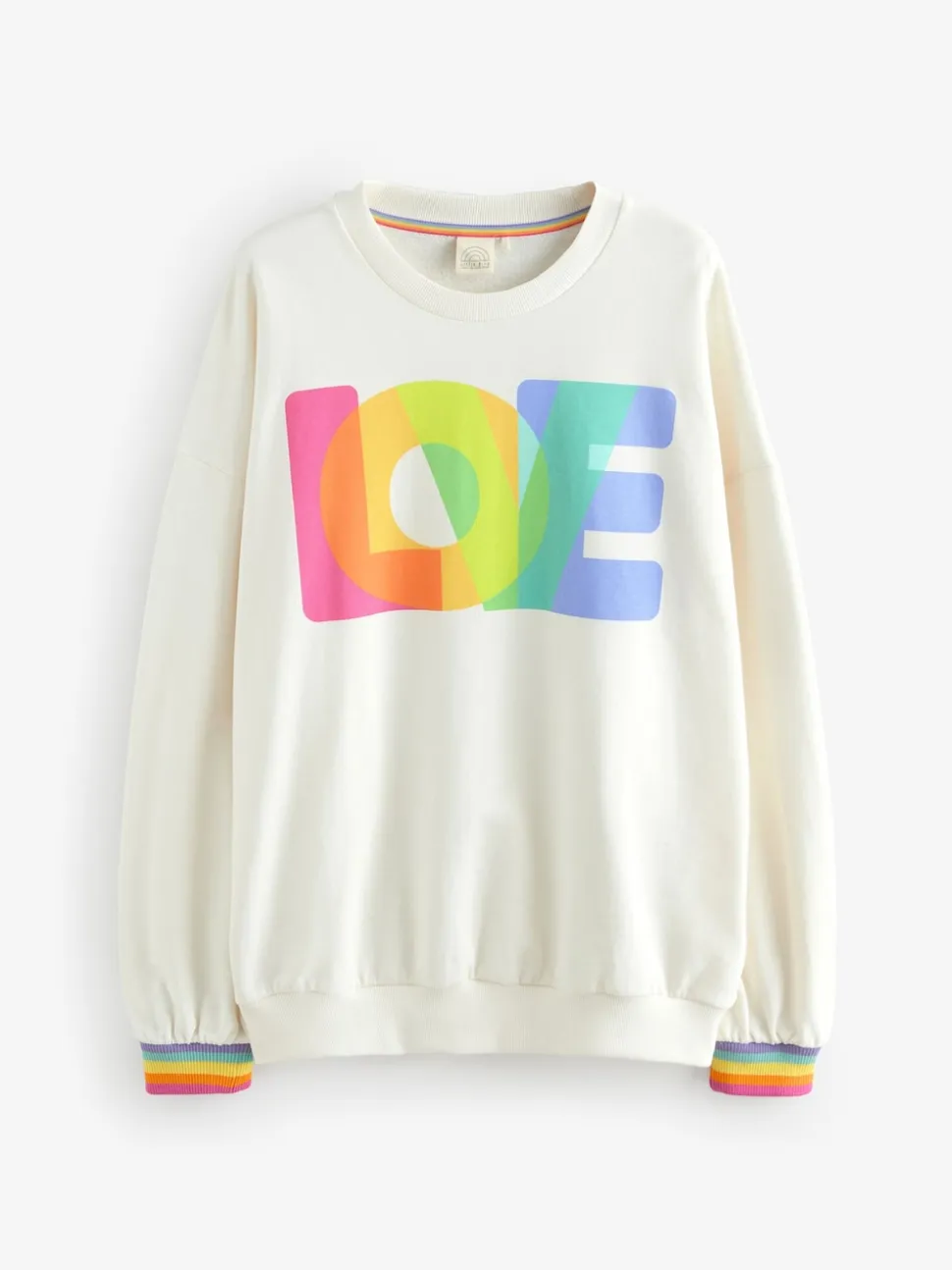 Sweat-shirt Little Bird by Jools Oliver oversize à col rond