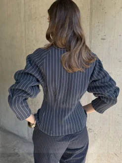 Sweat-shirt Never Fully Dressed Pinstripe Barrel