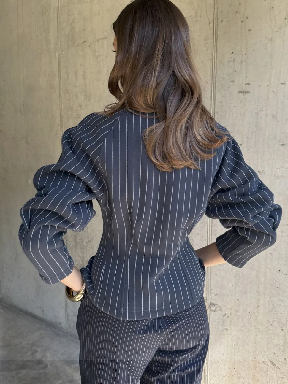 Sweat-shirt Never Fully Dressed Pinstripe Barrel