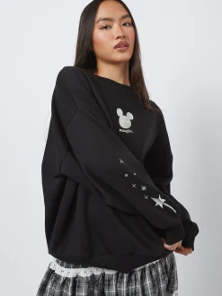 Sweat-shirt Skinnydip Disney Argent Foil Castle