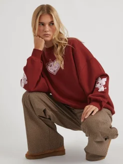 Sweat-shirt Skinnydip Hello Kitty Kuromi