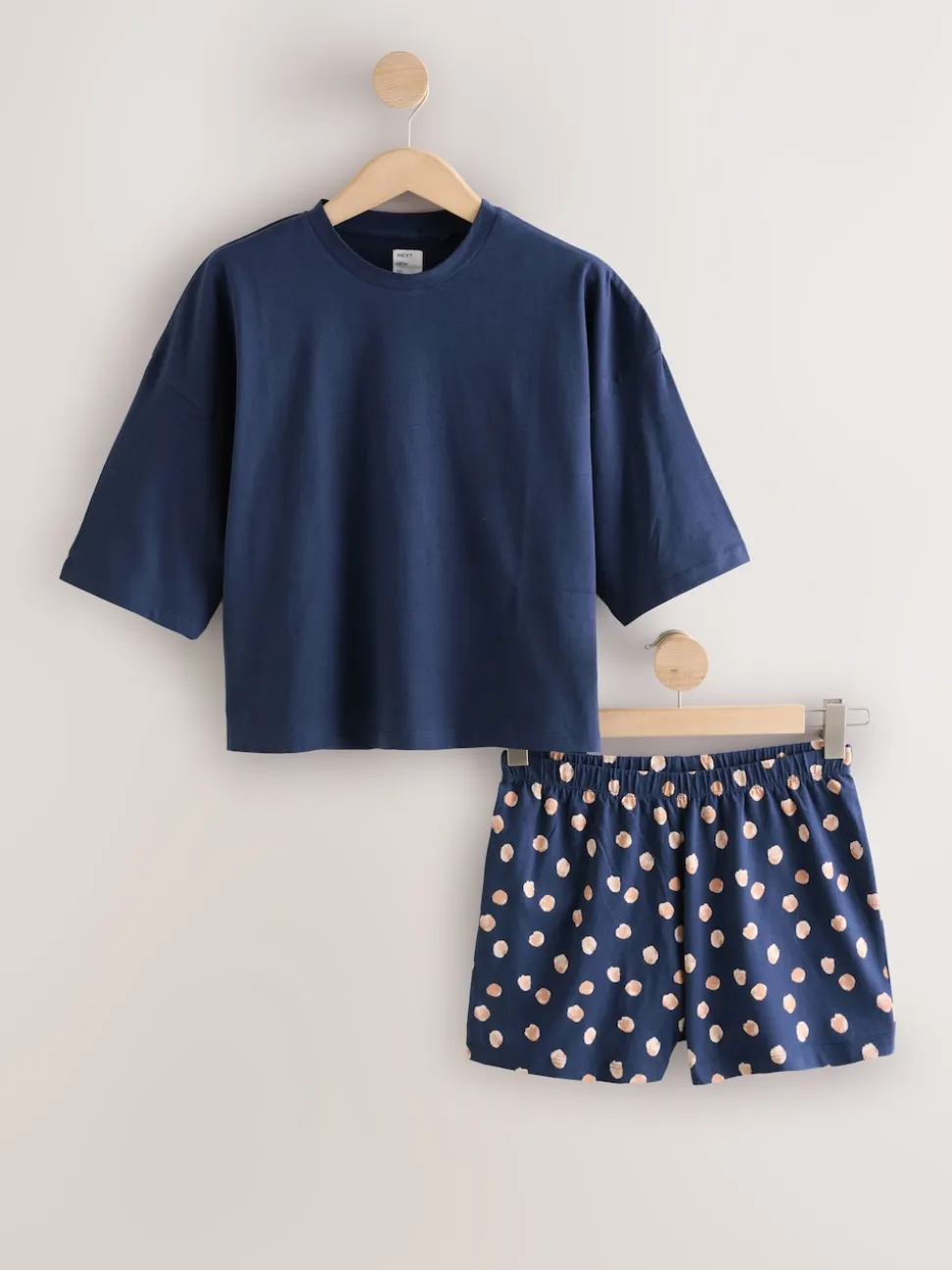 Tache de marine - Ensemble pyjama short en coton