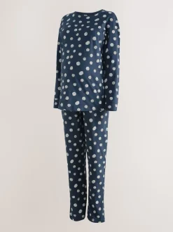 Tache de marine - Maternité Manches longues Pyjama