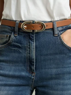 Tan - Ceinture fer à cheval Reiss Bailey