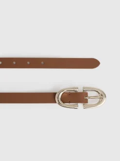Tan - Ceinture fer à cheval Reiss Bailey