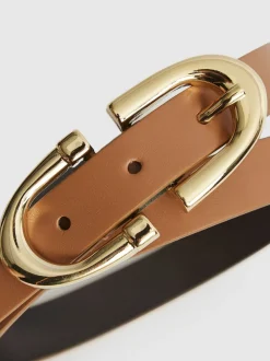 Tan - Ceinture fer à cheval Reiss Bailey