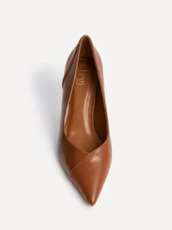 Tan - Linzi Chaussures à talons bicolores style court