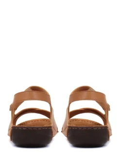 Tan - Pavers Sandales à fermeture tactile pour femme