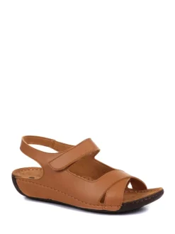 Tan - Pavers Sandales à fermeture tactile pour femme