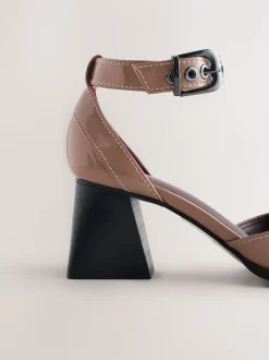 Taupe (Taupe) - Chaussures à talons carrés Forever Comfort® à bout pointu
