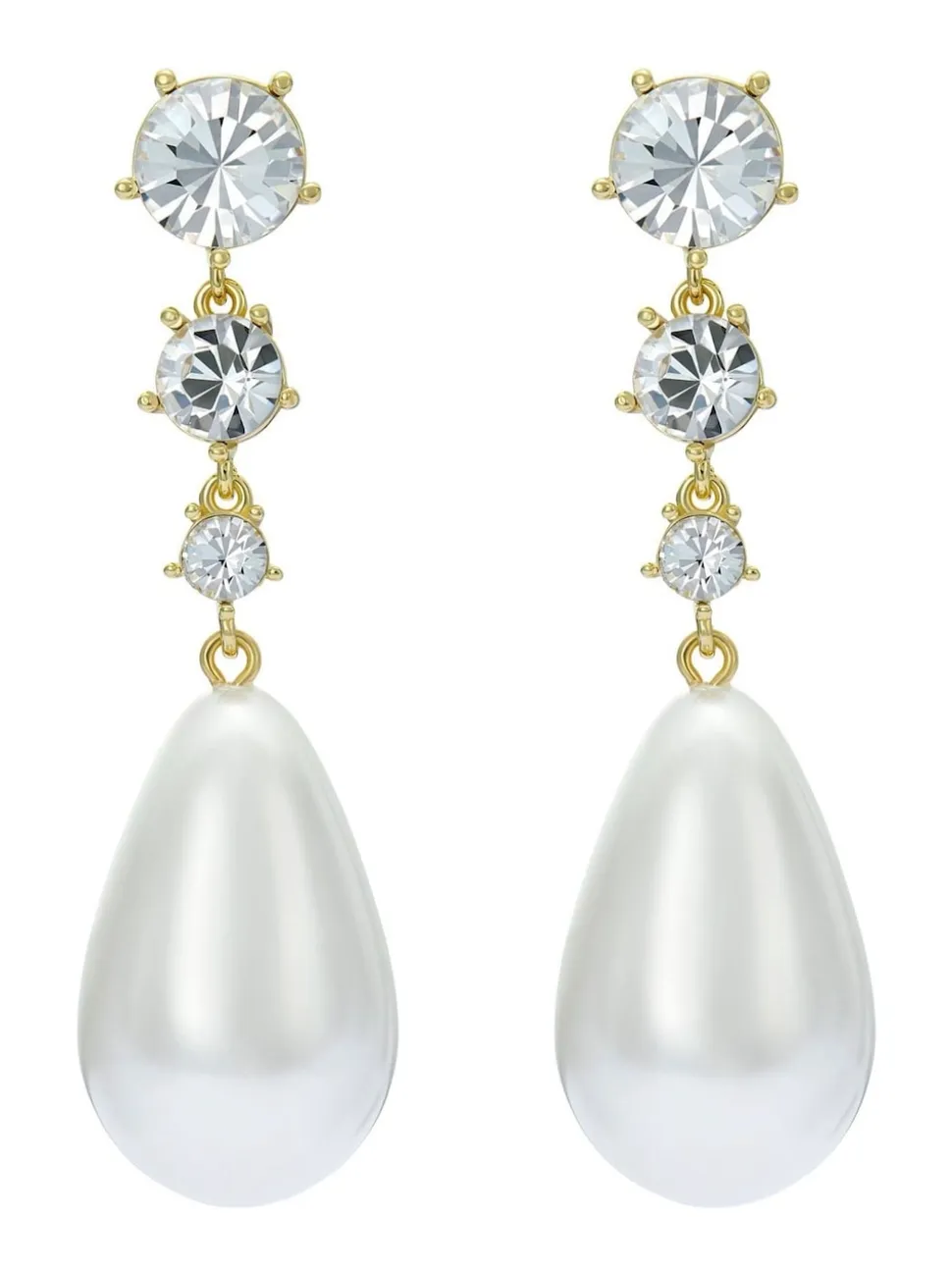 Ted Baker Pearsti : Pendants d'oreilles avec perles de cristal