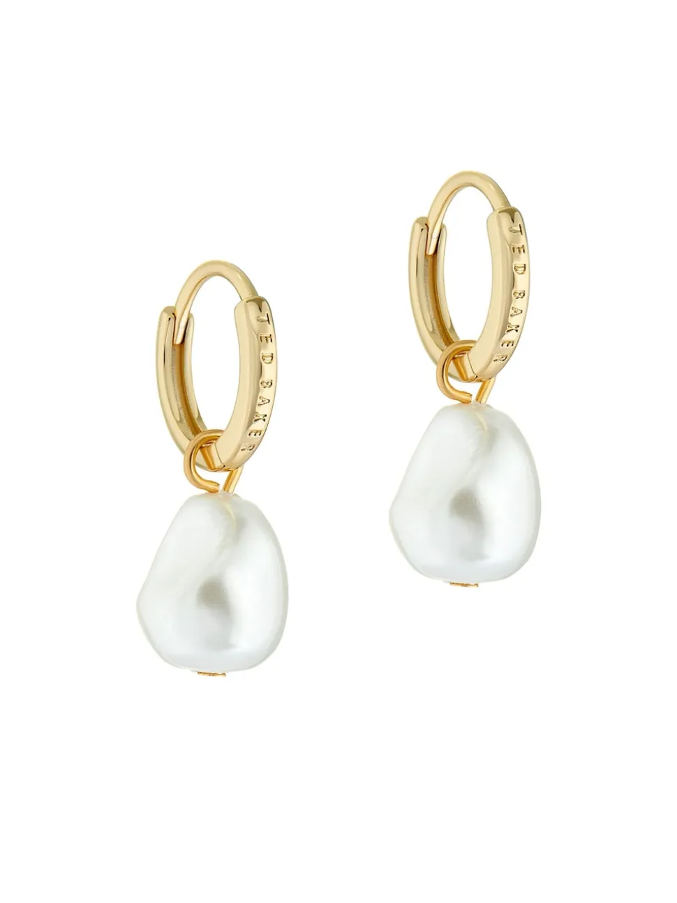 Ted Baker PERIAA : Boucles d’oreilles Huggie en perles