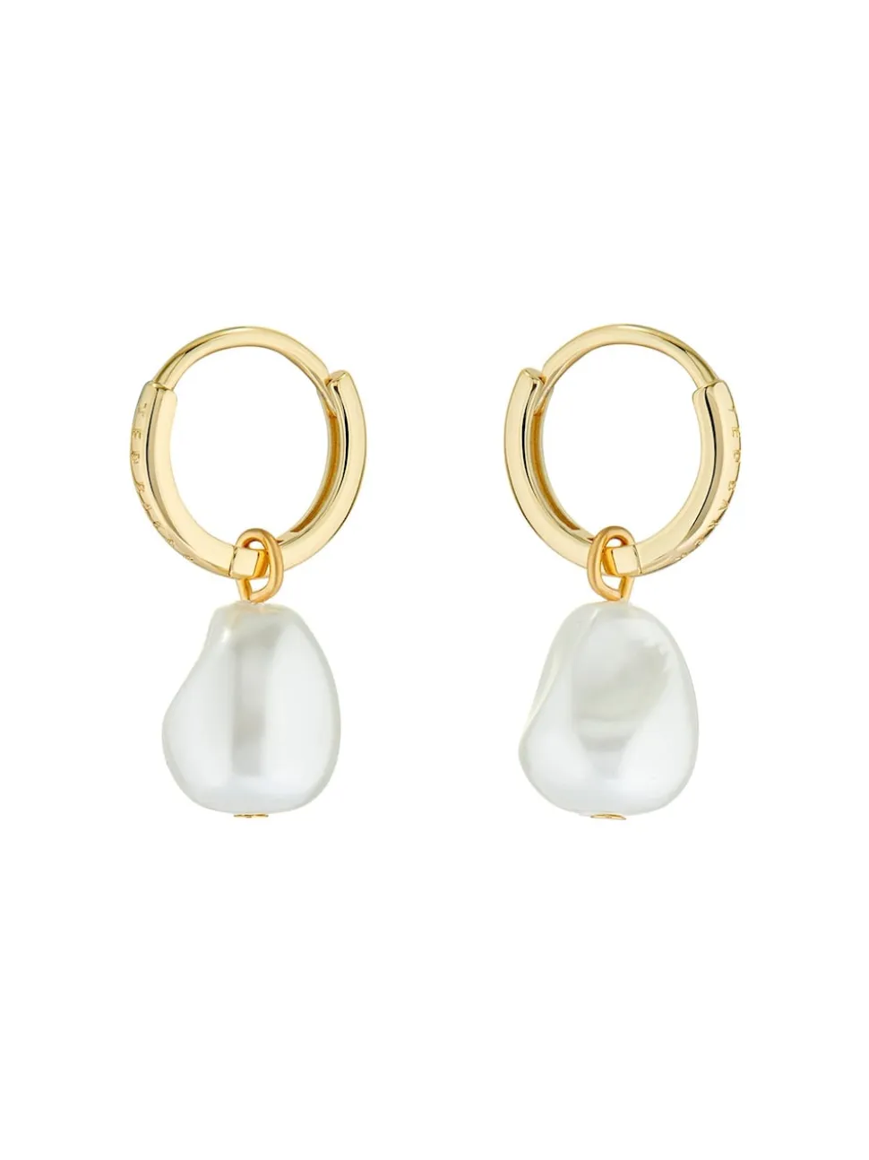 Ted Baker PERIAA : Boucles d’oreilles Huggie en perles