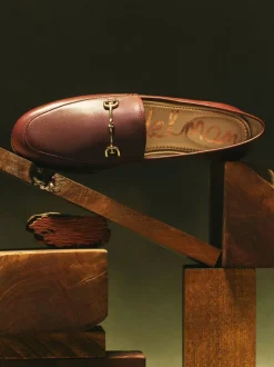 Terazzo Brown - Mocassins Sam Edelman Loraine en cuir